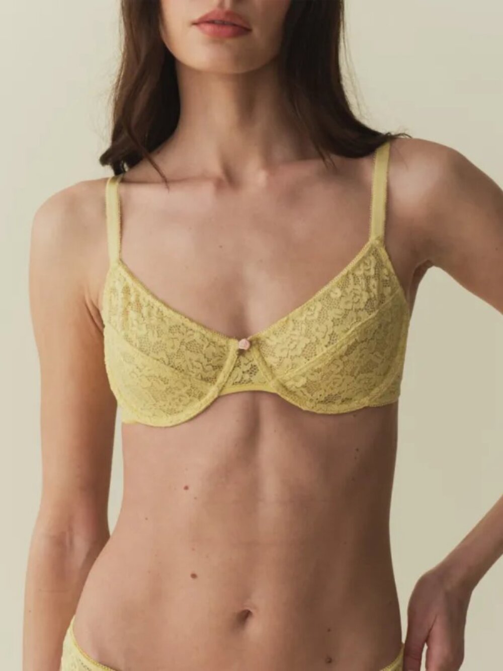 NWT Doên Idalia bra - Daffodil yellow / 32A